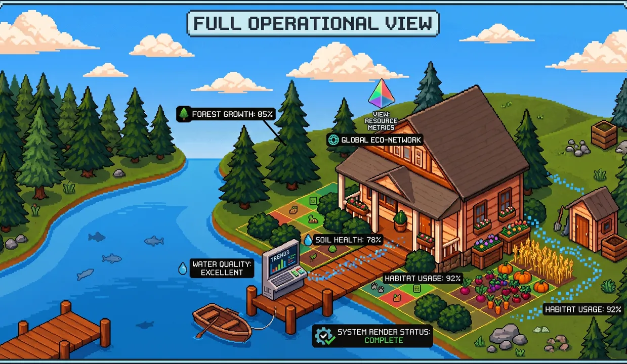 Fighting entropy with metric views